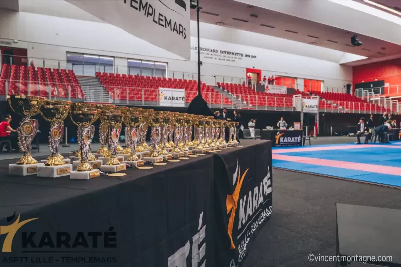 Les trophées du Tournoi des Flandres