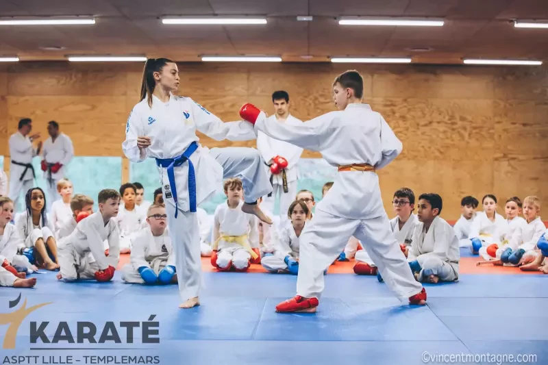 Démonstration de kumite